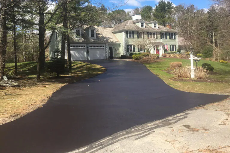 After Driveway Sealcoating in Bridgewater MA - Donovan Sealcoating South Shore MA