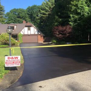 Newly Driveway Sealcoating in South Shore MA - Donovan Sealcoating